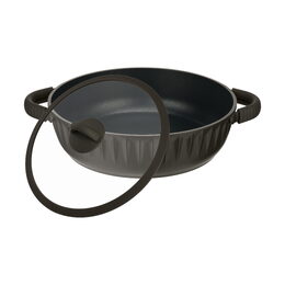 RESTO 94006 Nízký hrnec s pokličkou 28 cm, 4.2l (ASCELLA)