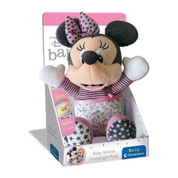 Baby Clementoni - Minnie - Plyšový svítící usínáček MINNIE