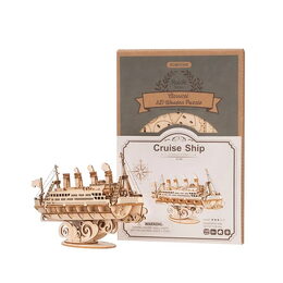 RoboTime 3D dřevěná skládačka Zaoceánský parník