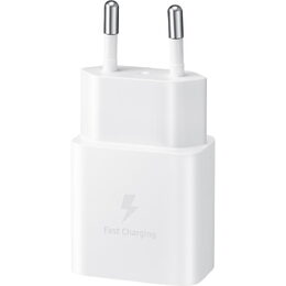 Nabíječka do sítě Samsung USB-C 15W - bílá