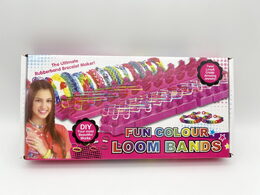 Kreativní sada na výrobu náramků Loom Band 600 ks