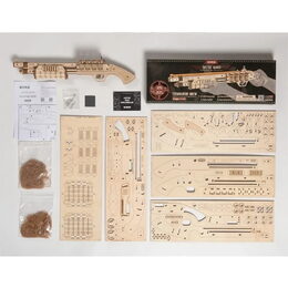 RoboTime 3D dřevěné mechanické puzzle Brokovnice Terminátor