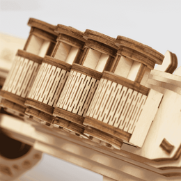 RoboTime 3D dřevěné mechanické puzzle Brokovnice Terminátor