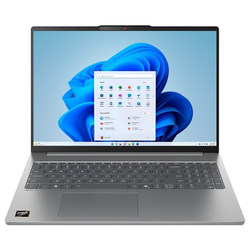 Ntb Lenovo IdeaPad Slim 5 16ARP10 R5-7535HS, 16", RAM 16GB, SSD 512GB, Intel Radeon 660M, Microsoft Windows 11 Home - šedý