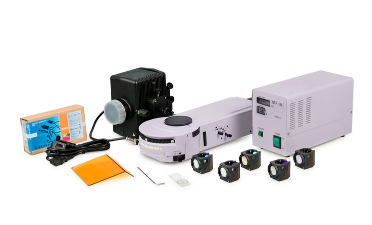 Epi-fluorescenční nástavec MAGUS Epi-FL06, rtuťová výbojka, fluorescenční filtra