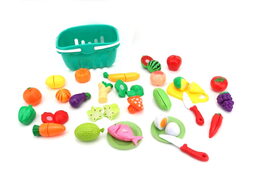 Košík s krájecím jídlem