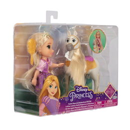 Panenka Disney Princezna Locika/Belle a koník Maxmus/Phillipe