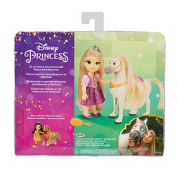 Panenka Disney Princezna Locika/Belle a koník Maxmus/Phillipe