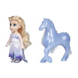 Panenka Disney Princezna Locika/Belle a koník Maxmus/Phillipe