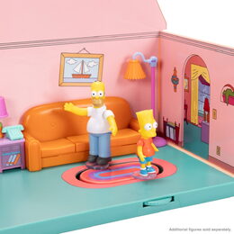 Hrací sada domeček The Simpsons + figurka Homera