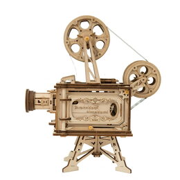 RoboTime 3D dřevěné mechanické puzzle Filmový projektor