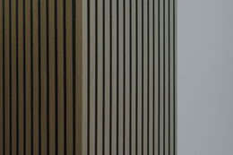 Zakončovací lišta G21 pro akustický panel, kouřový dub