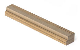 Zakončovací lišta G21 pro akustický panel, teak