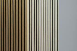 Zakončovací lišta G21 pro akustický panel, teak