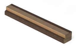 Zakončovací lišta G21 pro akustický panel, tmavý ořech