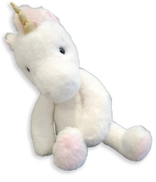 Jednorožec bílý plyšový 40 cm