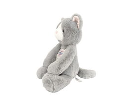 Kotě šedé plyšové 40 cm