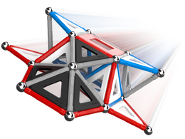 Geomag Nasa Rocket 103 dílků