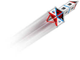 Geomag Nasa Rocket 103 dílků