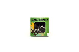 Hlavolam kov mix druhů v krabičce 5x5cm 18ks v boxu