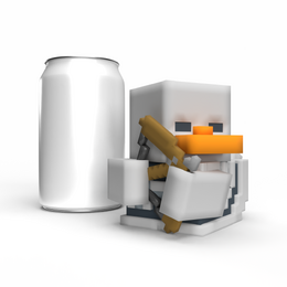 Tubbz kachnička Minecraft - Skeleton (první edice)