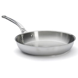 Pánev de Buyer, 3412.28 MILADY, nerezová ocel, nedeformovatelná, silné
sendvičové dno, rukojeť z nerezové oceli, průměr 28 cm, výška 5,3 cm