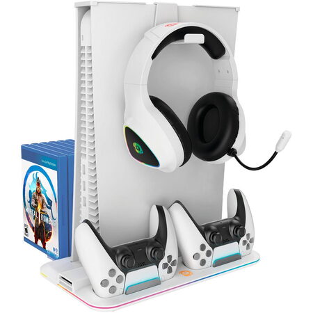 Chlazení PS5 nabíjení2PS5 ovl. WH CANYON