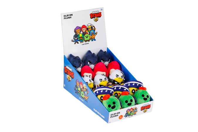 Figurka plyšová s přívěskem Brawl Stars