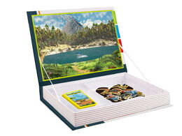 Magnetická kniha skládačky dinosauři 75 ks