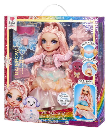 Rainbow High Zimní fashion panenka - Bella