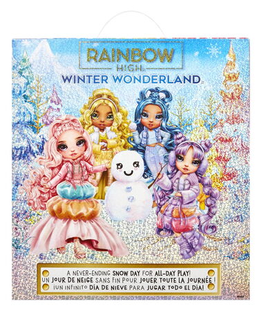 Rainbow High Zimní fashion panenka - Violet