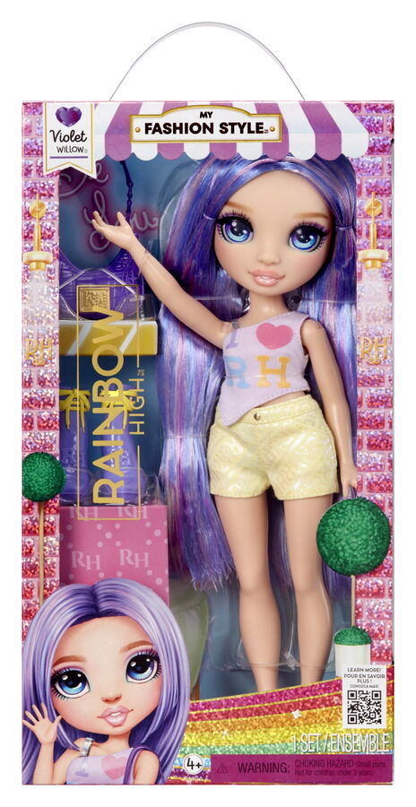 Rainbow High My Fashion Style panenka - Violet