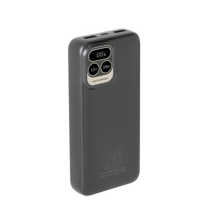 Riva Power VA2521 powerbanka Quick Charge 20W s LDC displejem 20000mAh