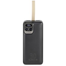Riva Power VA2585 powerbanka Quick Charge 20W s LDC displejem 30000mAh