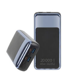 Riva Power VA1075 powerbanka Quick Charge 45W s LDC displejem 20000mAh
