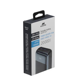 Riva Power VA1075 powerbanka Quick Charge 45W s LDC displejem 20000mAh
