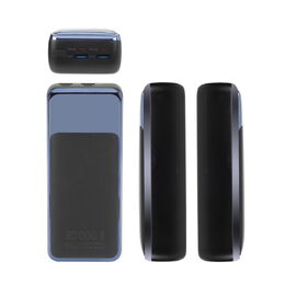Riva Power VA1080 powerbanka Quick Charge 65W s LDC displejem 30000mAh