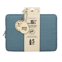 Rivacase 7705 pouzdro na notebook - sleeve 15.6", akvamarínové