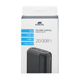 Riva Power VA2071 powerbanka 20000mAh, černá