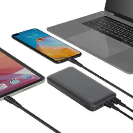 Riva Power VA2101 powerbanka 10000mAh QC/PD 22,5W, černá