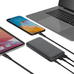 Riva Power VA2101 powerbanka 10000mAh QC/PD 22,5W, černá