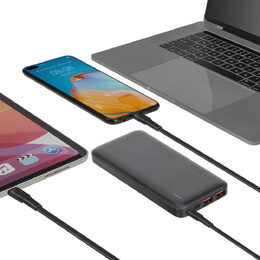 Riva Power VA2101 powerbanka 10000mAh QC/PD 22,5W, černá