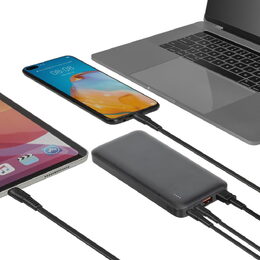 Riva Power VA2101 powerbanka 10000mAh QC/PD 22,5W, černá