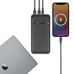 Riva Power VA2101 powerbanka 10000mAh QC/PD 22,5W, černá