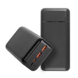 Riva Power VA2103 powerbanka 30000mAh QC/PD 22,5W, černá