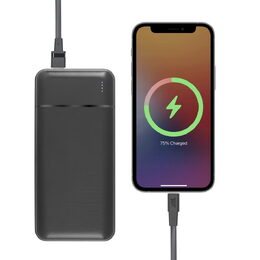 Riva Power VA2103 powerbanka 30000mAh QC/PD 22,5W, černá