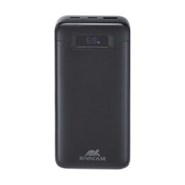 Riva Power VA1082 powerbanka 20000mAh PD 65W s LCD pro notebooky, černá