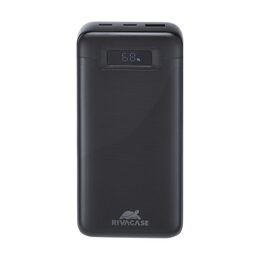 Riva Power VA1082 powerbanka 20000mAh PD 65W s LCD pro notebooky, černá