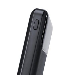 Riva Power VA2211 powerbanka 10000mAh QC/PD, 3 integrované kabely, černá