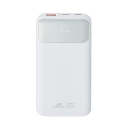 Riva Power VA2211 powerbanka 10000mAh QC/PD, 3 integrované kabely, bílá